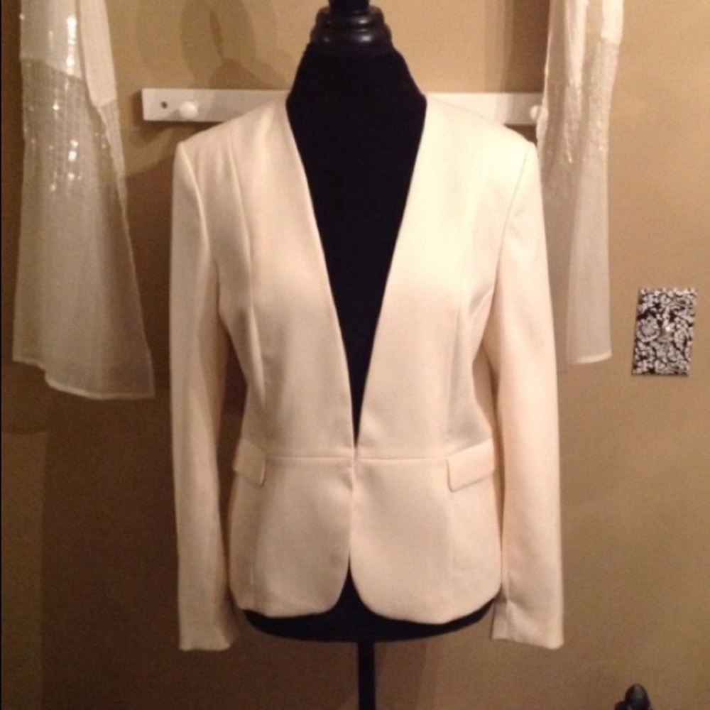 White H&M Blazer